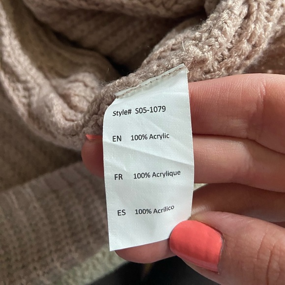 🔸 Revamped 🔸 tie sleeve knit sweater - Picture 4 of 6